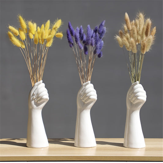 HAND FLOWER VASE