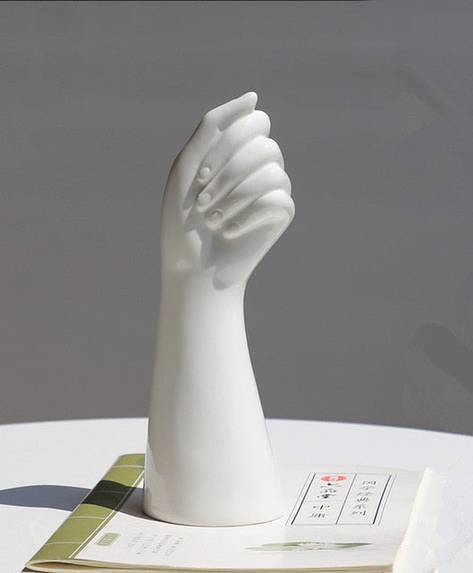 HAND FLOWER VASE