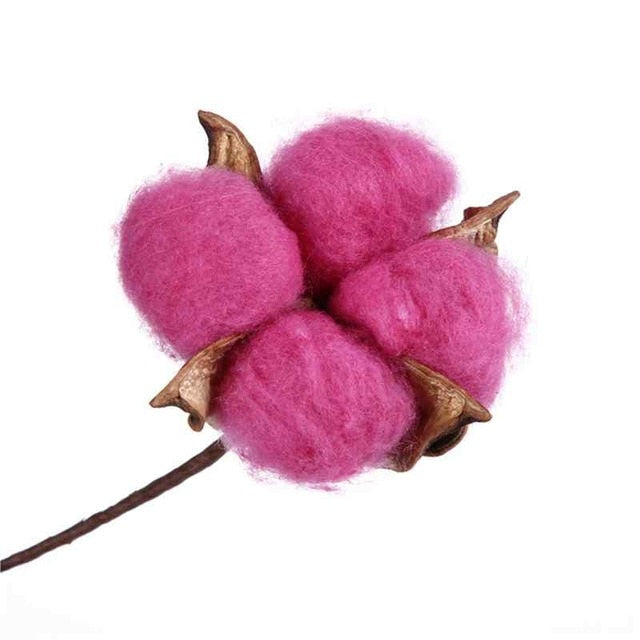 COLORED COTTON FLOWER