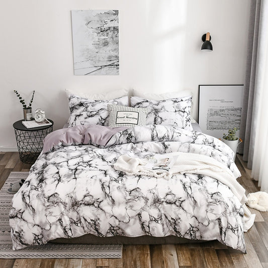 MARBLE BEDDING SET