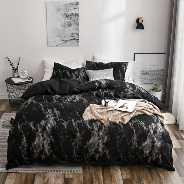 MARBLE BEDDING SET