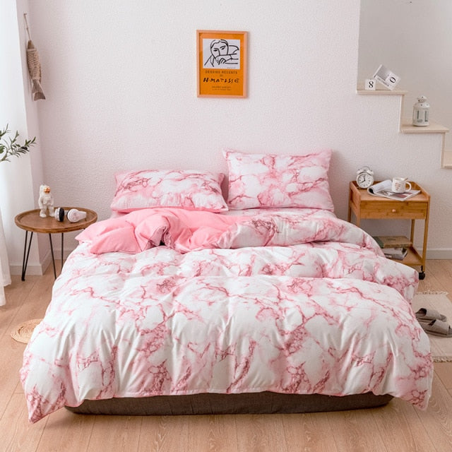 MARBLE BEDDING SET