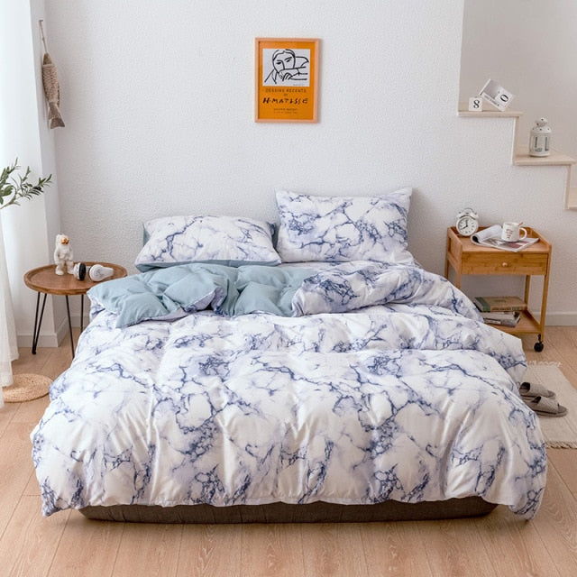 MARBLE BEDDING SET